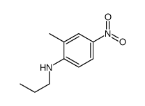 2-methyl-4-nitro-N-propylaniline Structure