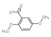 1,4-二甲氧基-2-硝基苯结构式