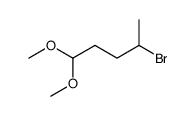 4-bromo-1,1-dimethoxypentane Structure