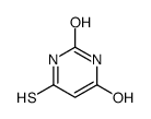 6-疏基嘧啶-2,4(1h,3h)-二酮结构式