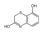 8-hydroxy-4H-1,4-benzothiazin-3-one Structure