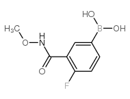 (4-FLUORO-3-(METHOXYCARBAMOYL)PHENYL)BORONIC ACID picture