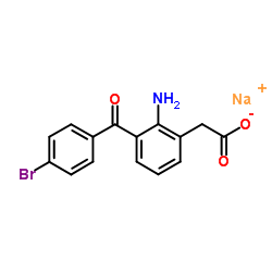 溴芬酸钠结构式
