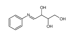 4-PHENYLIMINOBUTANE-1,2,3-TRIOL Structure