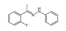 1-(2-Fluorophenyl)ethanone phenylhydrazone Structure