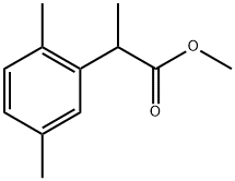 Benzeneacetic acid, α,2,5-trimethyl-, methyl ester结构式