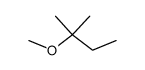 tert-Amyl methyl ether Structure
