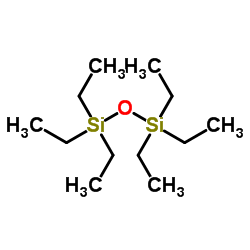 Hexaethyldisiloxane structure