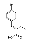 3-(4-bromophenyl)-2-ethylacrylic acid Structure