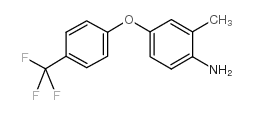 2-甲基-4-(4-三氟甲基苯氧基)-苯胺结构式