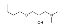 1-butoxy-3-(dimethylamino)propan-2-ol结构式