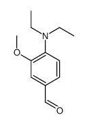 4-(diethylamino)-3-methoxybenzaldehyde结构式