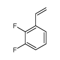 1,2-Difluoro-3-vinylbenzene结构式