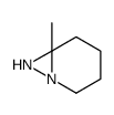 6-methyl-1,7-diazabicyclo[4.1.0]heptane Structure