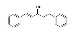 1,5-diphenylpent-1-en-3-ol结构式