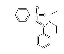 N-[diethylamino(phenyl)-λ4-sulfanylidene]-4-methylbenzenesulfonamide结构式