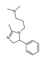 N,N-dimethyl-3-(2-methyl-5-phenyl-4,5-dihydroimidazol-1-yl)propan-1-amine Structure