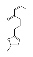 7-(5-methylfuran-2-yl)hept-2-en-4-one结构式