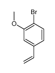 1-Bromo-2-methoxy-4-vinylbenzene结构式