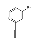 4-溴-2-乙炔基吡啶结构式