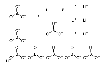 硼酸锂结构式