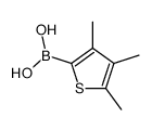 (3,4,5-trimethylthiophen-2-yl)boronic acid Structure