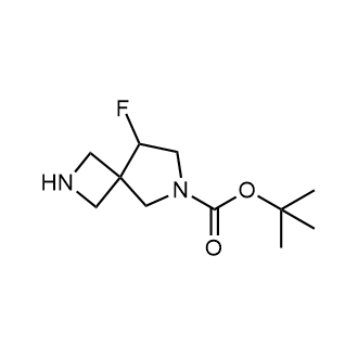 Tert-butyl 8-fluoro-2,6-diazaspiro[3.4]Octane-6-carboxylate Structure