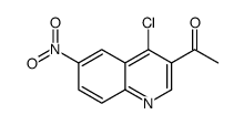 1-(4-chloro-6-nitroquinolin-3-yl)ethanone Structure
