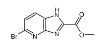 Methyl 5-bromo-1H-imidazo[4,5-b]pyridine-2-carboxylate Structure
