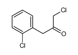 1-chloro-3-(2-chlorophenyl)propan-2-one结构式
