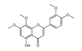 5-demethoxynobiletin Structure