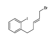 1-(5-bromopent-3-en-1-yl)-2-iodobenzene结构式