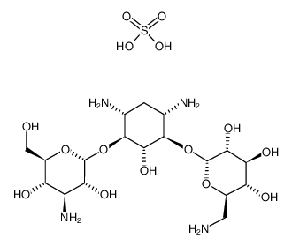 硫酸卡那霉素结构式