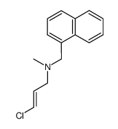 (E)-N-(3-CHLOROALLYL)-N-METHYLNAPHTHALEN-2-AMINE Structure