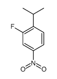 2-Fluoro-1-isopropyl-4-nitrobenzene Structure