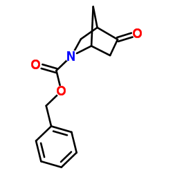 5-氧代-2-氮杂-双环[2,2,1]庚烷-2-甲酸苄酯结构式