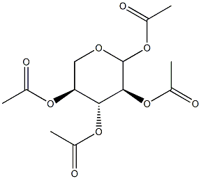 L-Xylopyranose tetraacetate Structure
