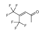 5,5,5-trifluoro-4-(trifluoromethyl)pent-3-en-2-one结构式