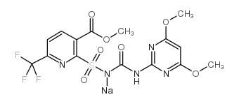 氟啶嘧磺隆结构式