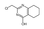 2-(chloromethyl)-5,6,7,8-tetrahydro-1H-quinazolin-4-one Structure