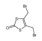 4,5-bis(bromomethyl)-1,3-dithiol-2-one结构式