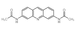 Acetamide,N,N'-3,6-acridinediylbis- Structure