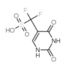 5-(difluorosulfomethyl)uracil Structure