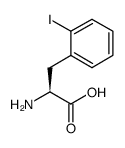 2-碘-L-苯丙氨酸结构式