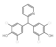 Phenol,4,4'-(2-pyridylmethylene)bis[2,6-dichloro- (8CI)结构式