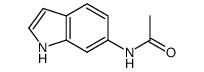 N-(1H-Indol-6-yl)acetamide结构式