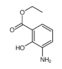 3-氨基-2-羟基苯甲酸乙酯结构式