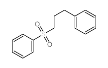 Benzene, [ (3-phenylpropyl)sulfonyl]-结构式