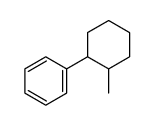(2-methylcyclohexyl)benzene Structure