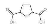 thiolane-2,5-dicarboxylic acid structure